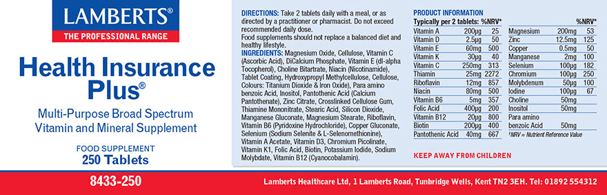 Buy Lamberts Health Care Health Insurance Plus® from Lamberts