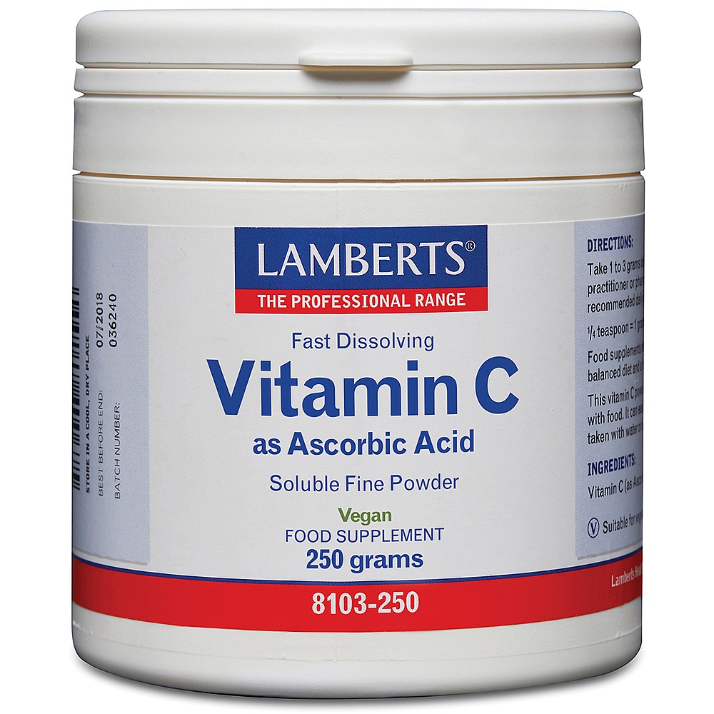 Ascorbic Acid Vitamin C Powders Lamberts Healthcare