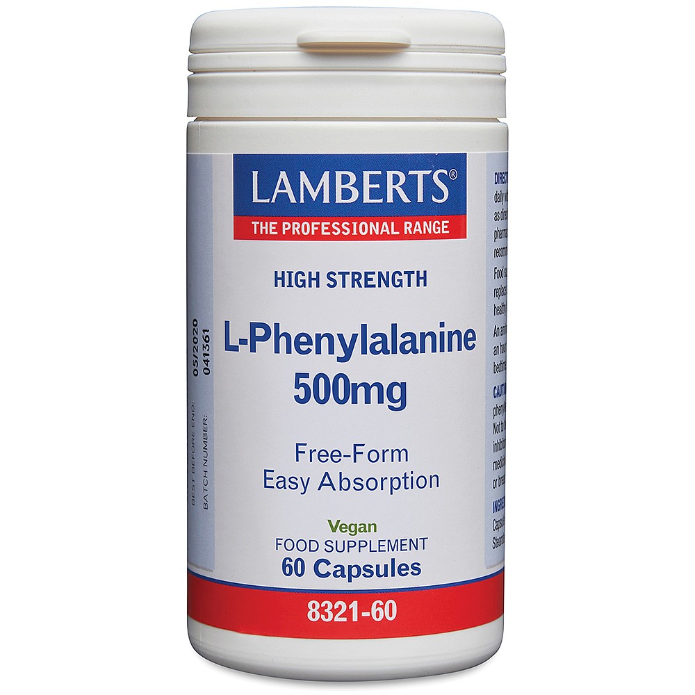 Lamberts L-Phenylalanine 500mg