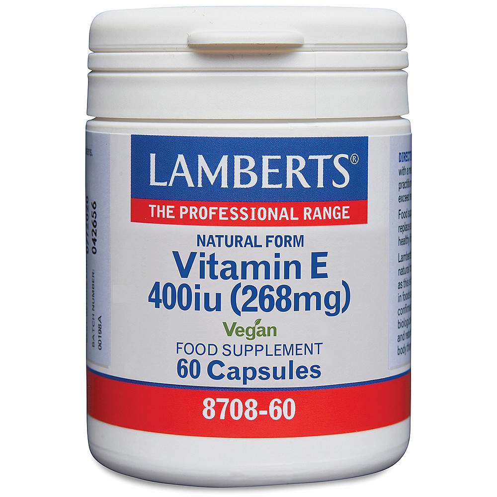 Natural Vitamin E 400iu Vitamin E Lamberts Healthcare Natural Vitamin E 400iu Vitamin E Lamberts Healthcare