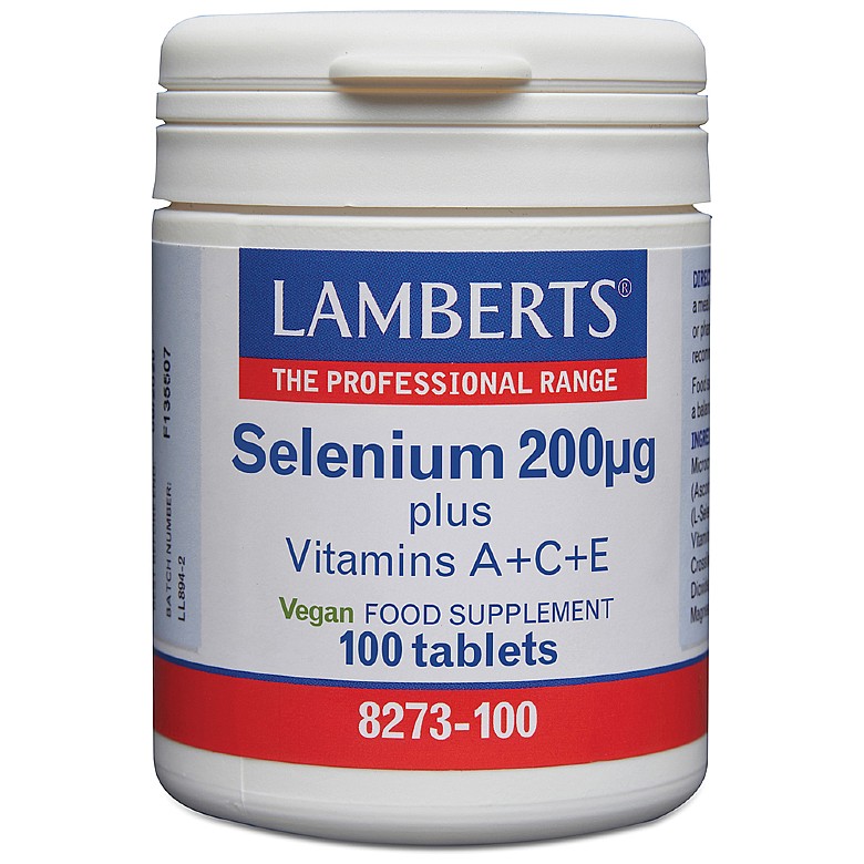 Lamberts Selenium 200µg plus A+C+E