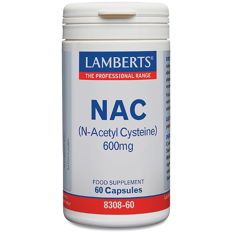 N Acetyl Cysteine Nac Single Amino Acids Lamberts Healthcare