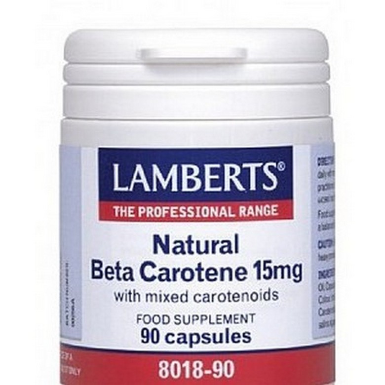 Buy Lamberts Health Care Natural Beta Carotene 15mg from Lamberts