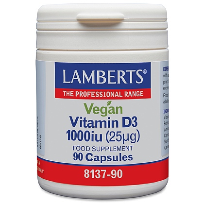 Vegan Vitamin D3 1000iu