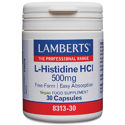 L-Histidine HCl 500mg