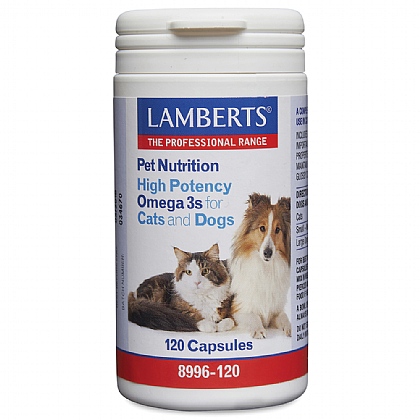High Potency Omega 3s for Cats and Dogs